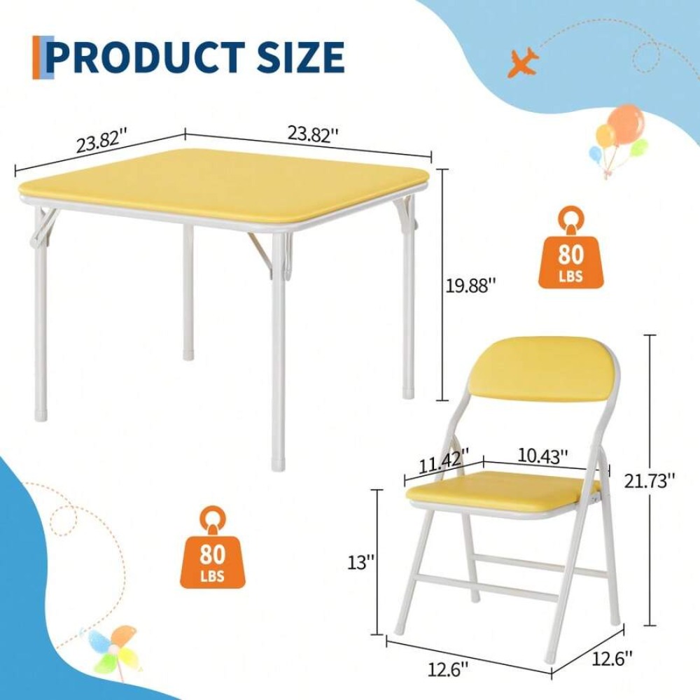 Juego de Mesa y Sillas Plegabl - Outdoor Furniture Table And Chairs reseña y precio