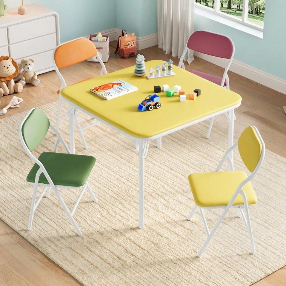 Juego de Mesa y Sillas Plegabl - Outdoor Furniture Table And Chairs reseña y precio