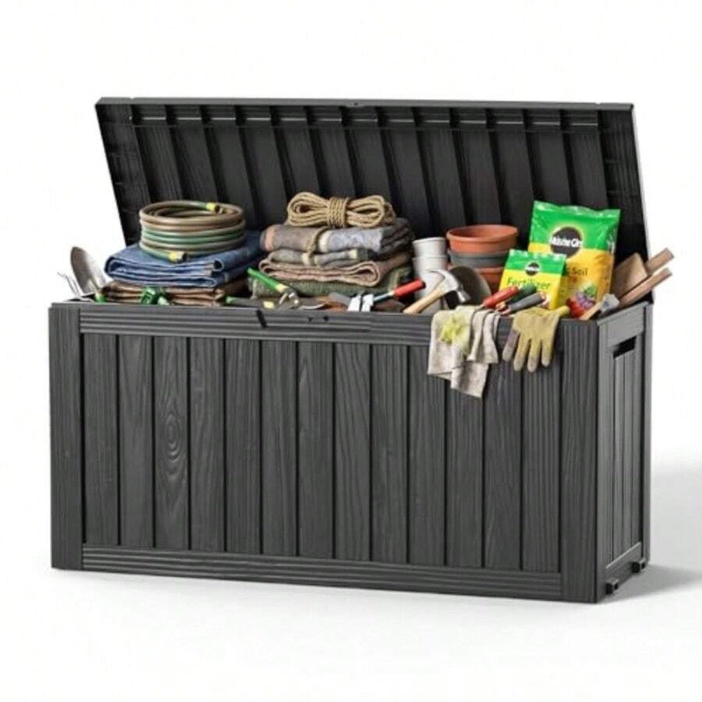 Caja de Almacenamiento Exterio - Garden Storage Box reseña y precio