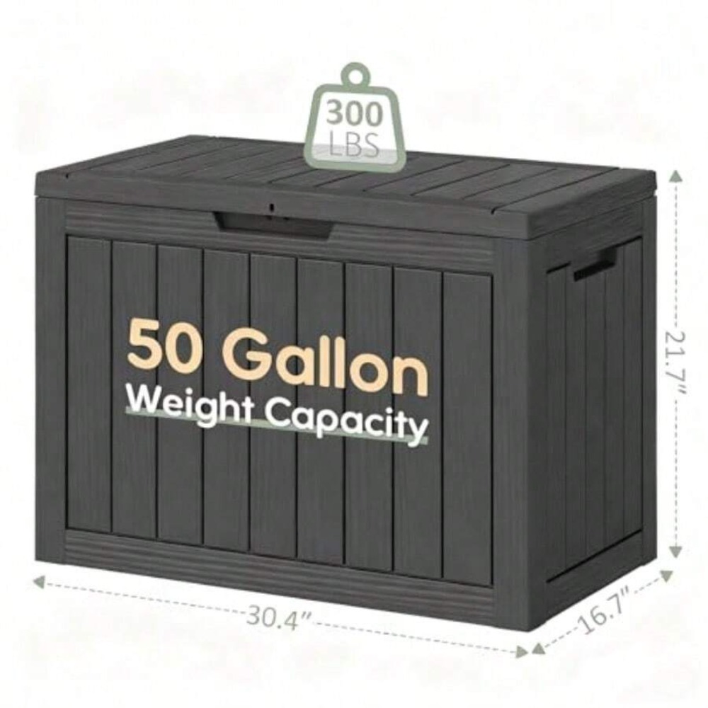 Caja de Almacenamiento Exterio - Garden Storage Box reseña y precio