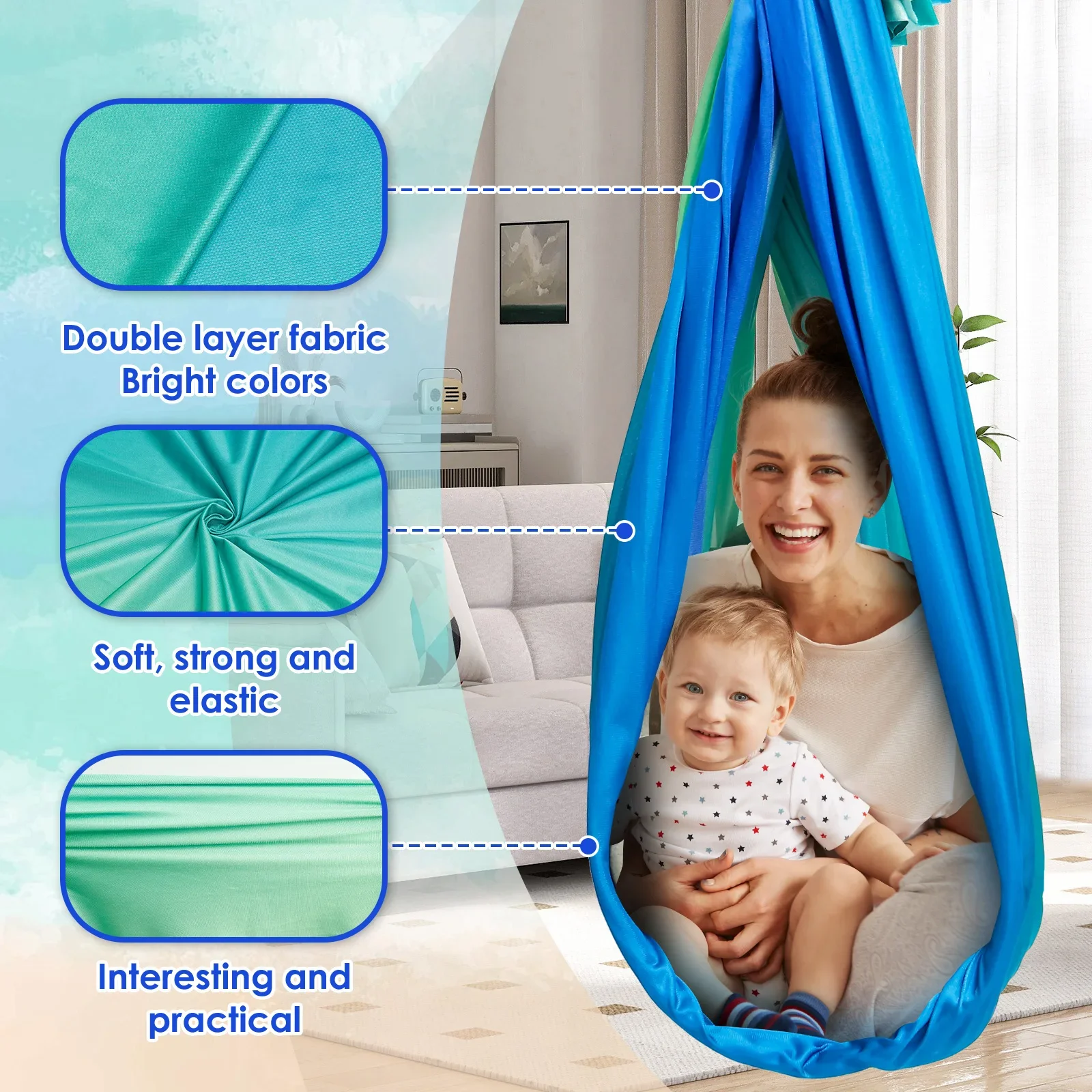 Columpio Sensorial Cómodo para - Outdoor Furniture Kids reseña y precio
