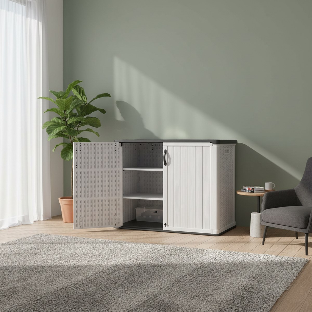 Caseta de Almacenamiento Exter - Garden Storage Box reseña y precio